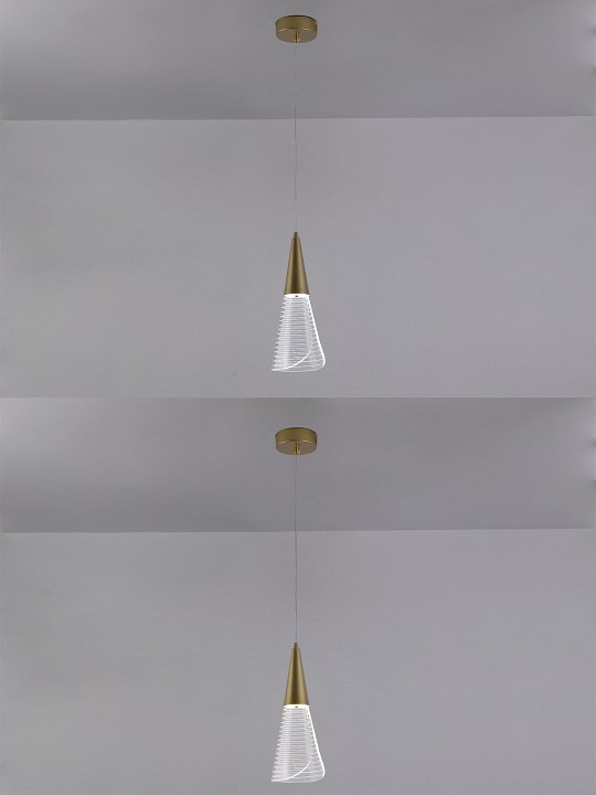 Подвесной светильник natali kovaltseva triangle led lamps 81117/1c