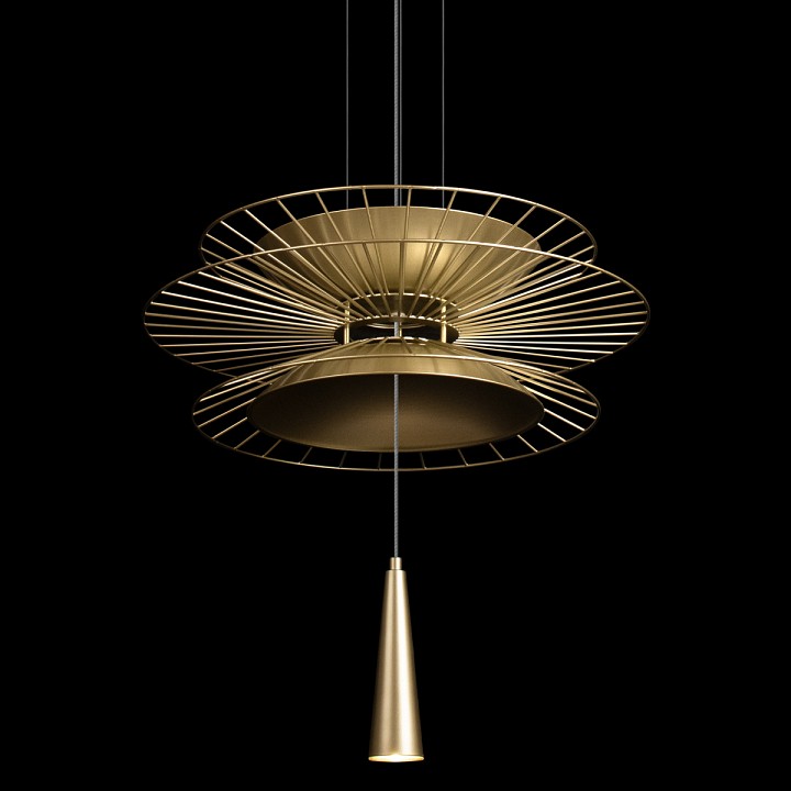 Подвесной светильник loft it star 10141b/400 gold