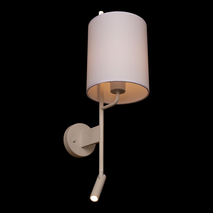 Бра с подсветкой loft it ritz 10253w/b white