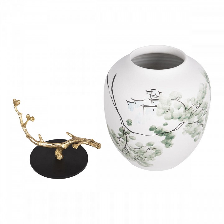 Ваза настольная loft it serene 10285v/s