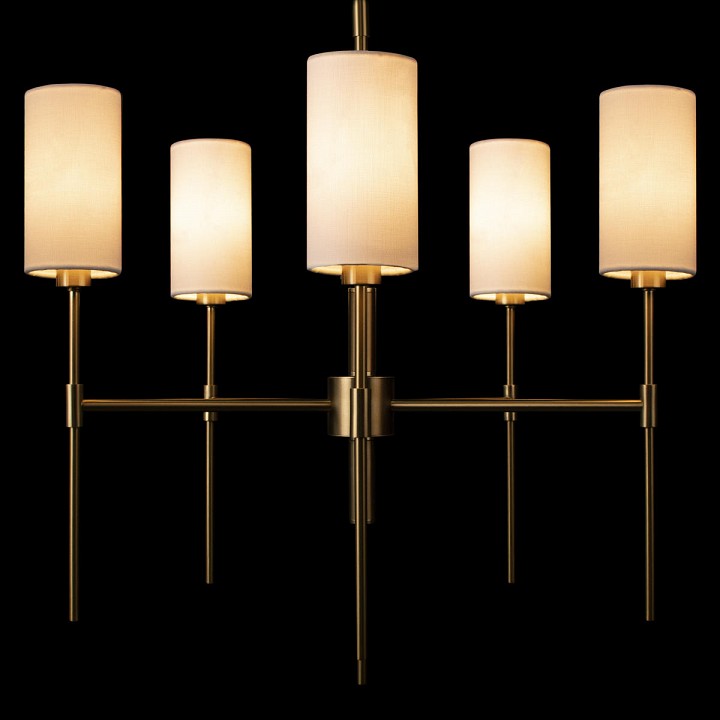 Подвесная люстра loft it comfy 10307 brass