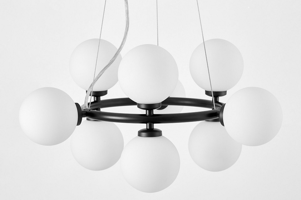 Подвесная люстра lumina deco marsiada ldp 6033-9 bk