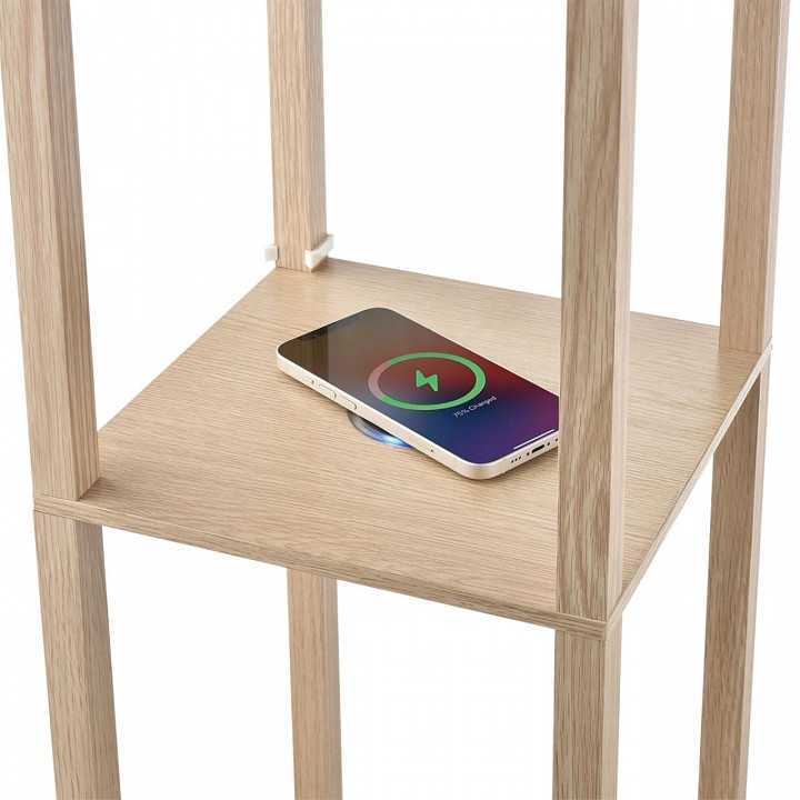 Торшер с полкой lumion practic 8091/1f