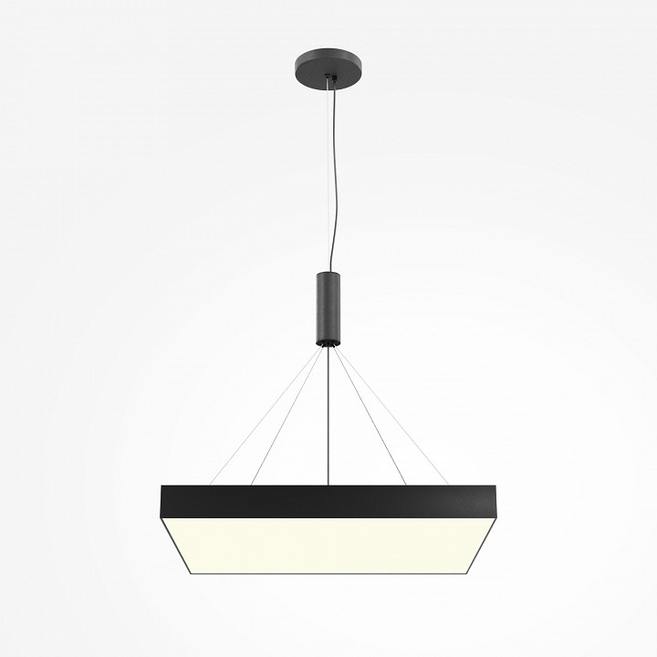 Накладной светильник maytoni zon c032cl-90w3k-sq-b