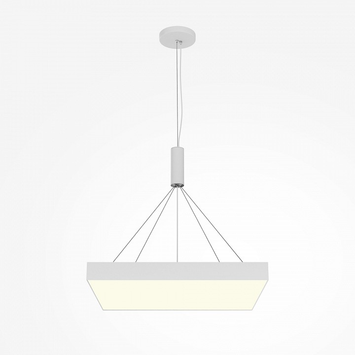 Накладной светильник maytoni zon c032cl-90w3k-sq-w
