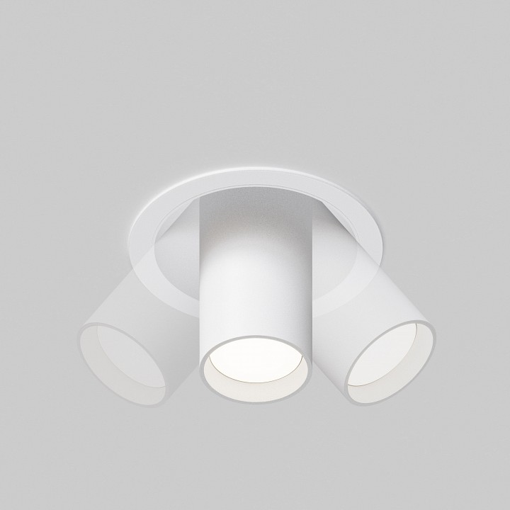 Светильник на штанге maytoni focus s c048cl-01-gu10-w
