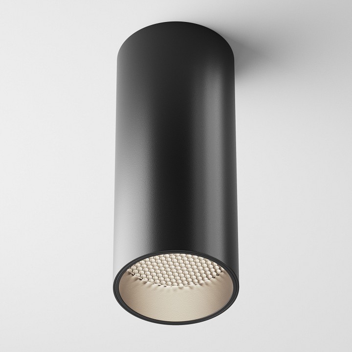 Накладной светильник maytoni focus led c056cl-l12b4k-w-d-b