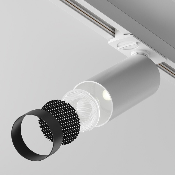 Светильник на штанге maytoni focus tr021-1-12w4k-w-d-w