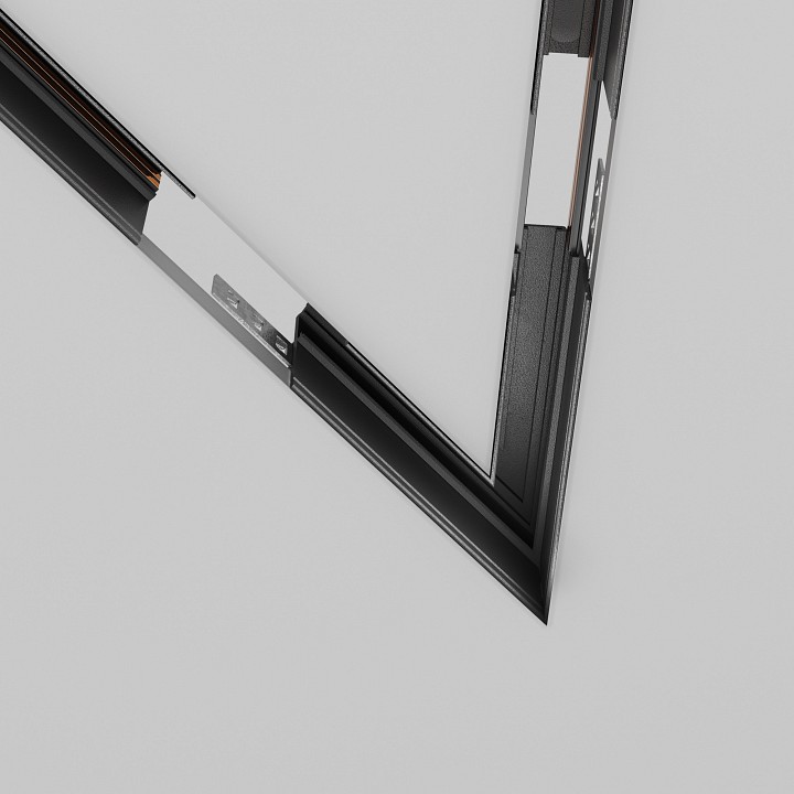 Соединитель угловой l-образный для треков встраиваемых maytoni accessories for tracks exility tra034cls-42.12b