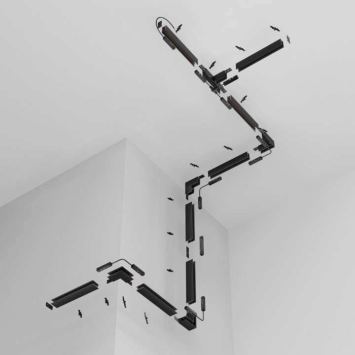Трек встраиваемый maytoni busbar trunkings exility trx034-422.12b