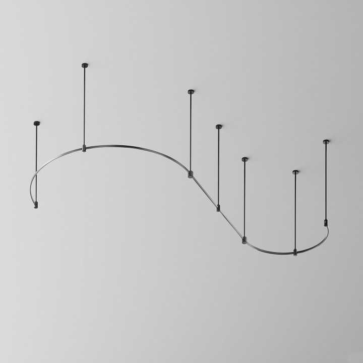 Трек накладной maytoni technical busbar trunkings flarity trx154-2sr-d1200-b