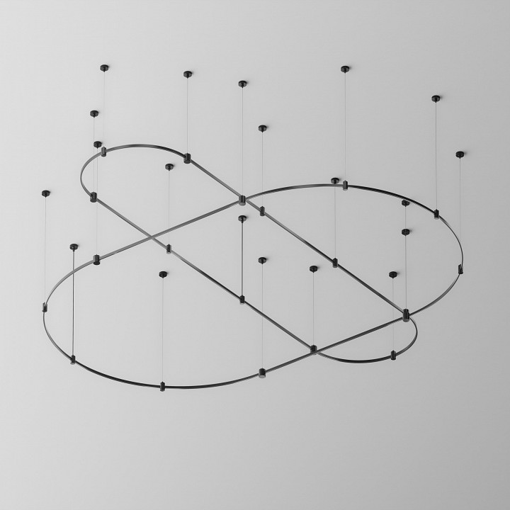 Трек накладной maytoni technical busbar trunkings flarity trx154-2sr-d1500-b