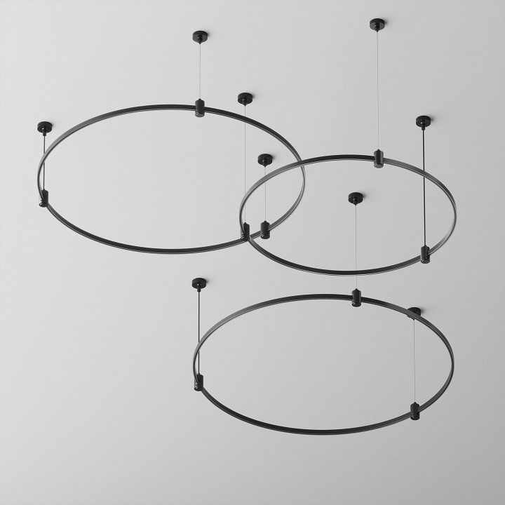 Трек накладной maytoni technical busbar trunkings flarity trx154-r-d650-b