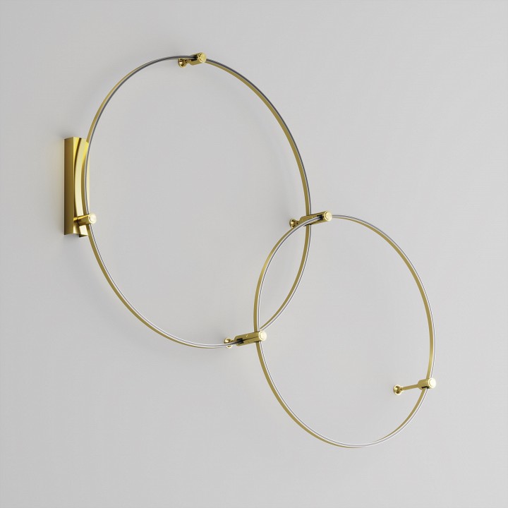 Трек накладной maytoni technical busbar trunkings flarity trx154-r-d650-bs