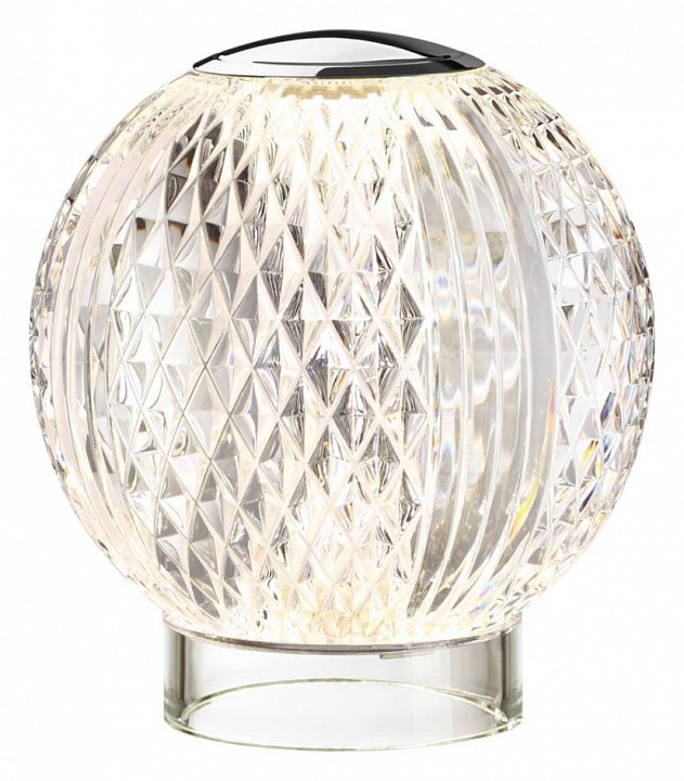 Настольная лампа декоративная odeon light crystal 5007/2tl
