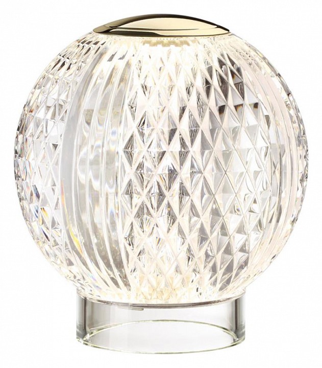 Настольная лампа декоративная odeon light crystal 5008/2tl