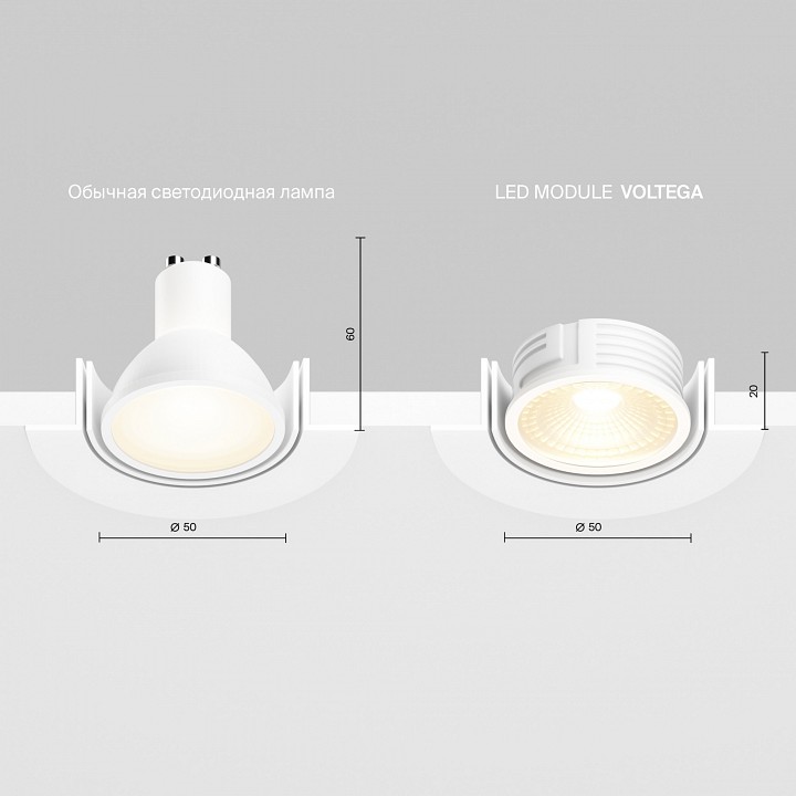 Модуль светодиодный voltega module led 7203