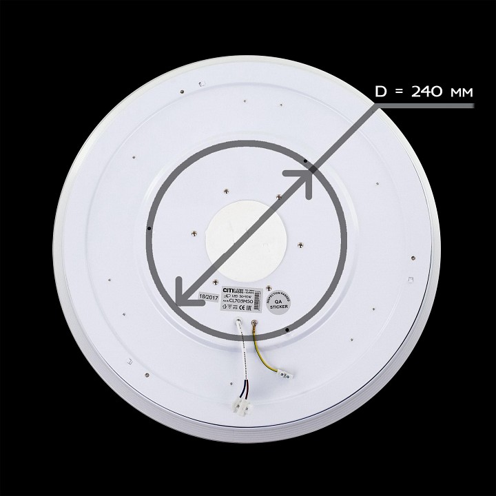 Накладной светильник citilux light &amp; music cl703m60