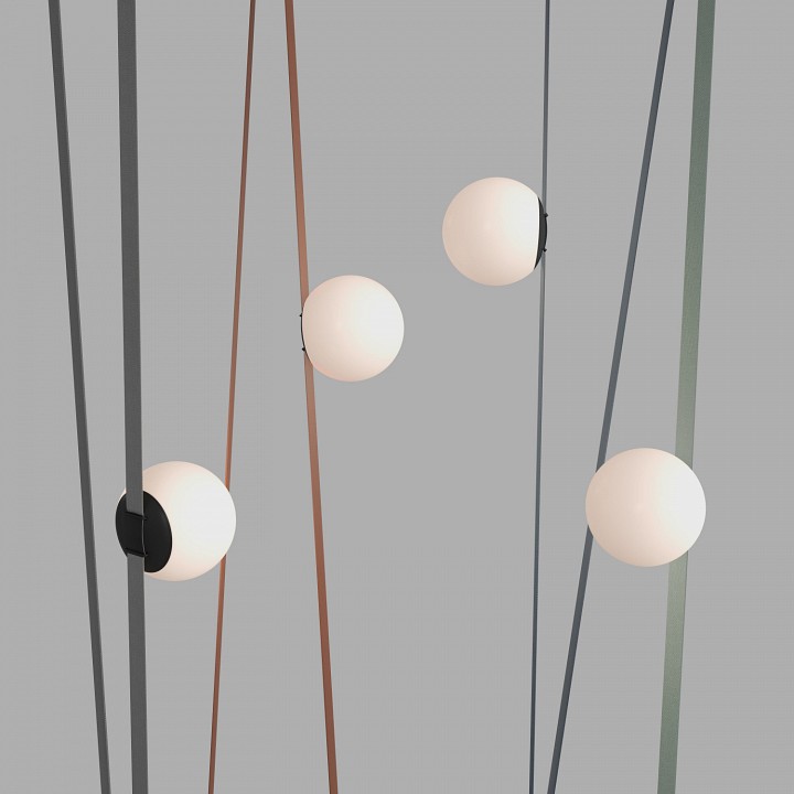 Накладной светильник denkirs belty orb dk5550-bk