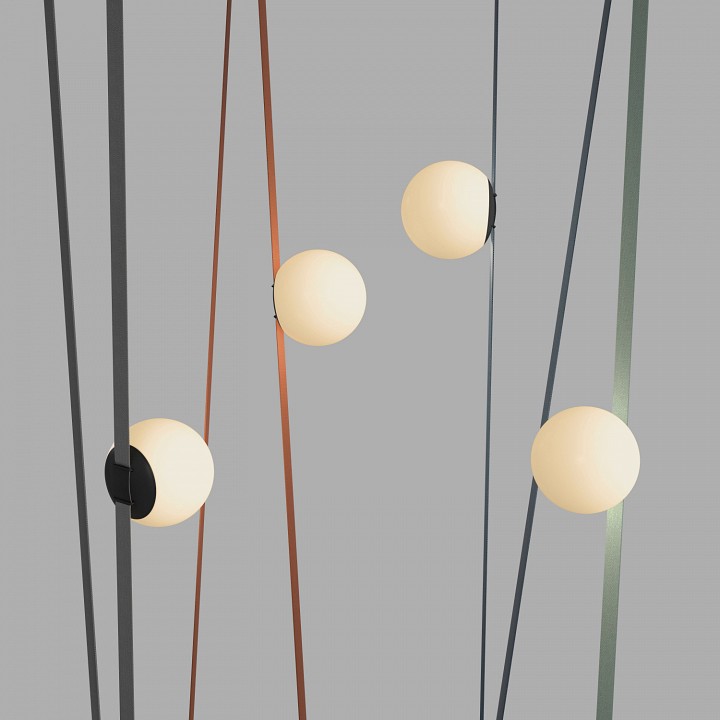 Накладной светильник denkirs belty orb dk5551-bk