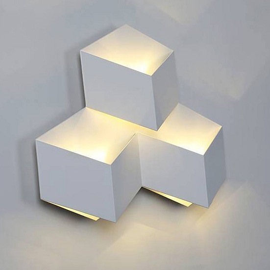 Накладной светильник designled palmira gw-1101-3-9-wh-nw