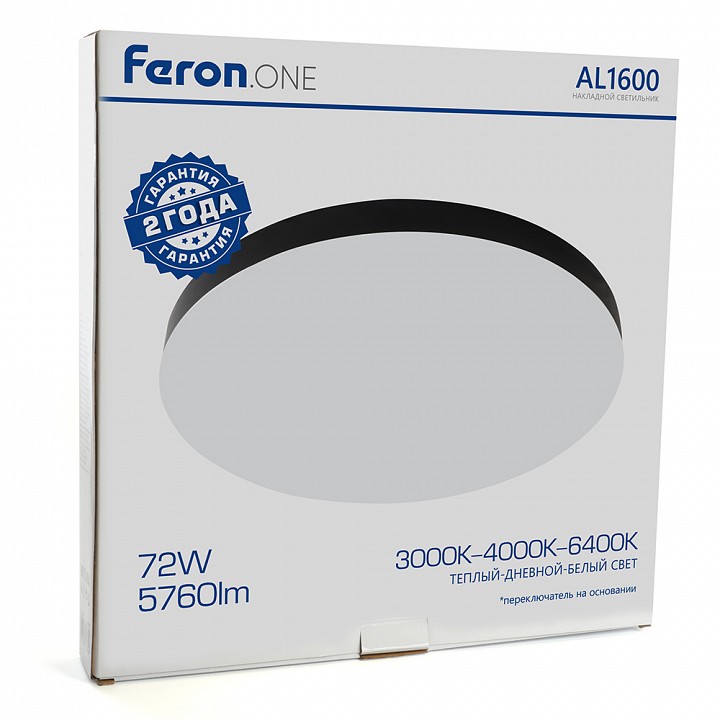 Накладной светильник feron al1600 48888