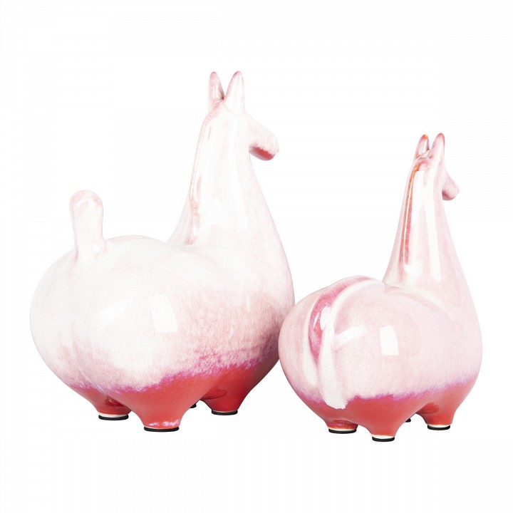 Набор из 2 статуэток loft it horse 10283 red (2 pcs)
