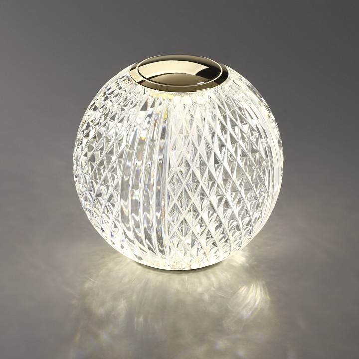 Настольная лампа декоративная odeon light crystal 5008/2tl