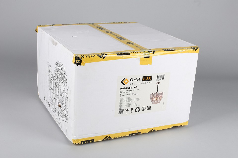 Подвесная люстра omnilux turri oml-89603-08