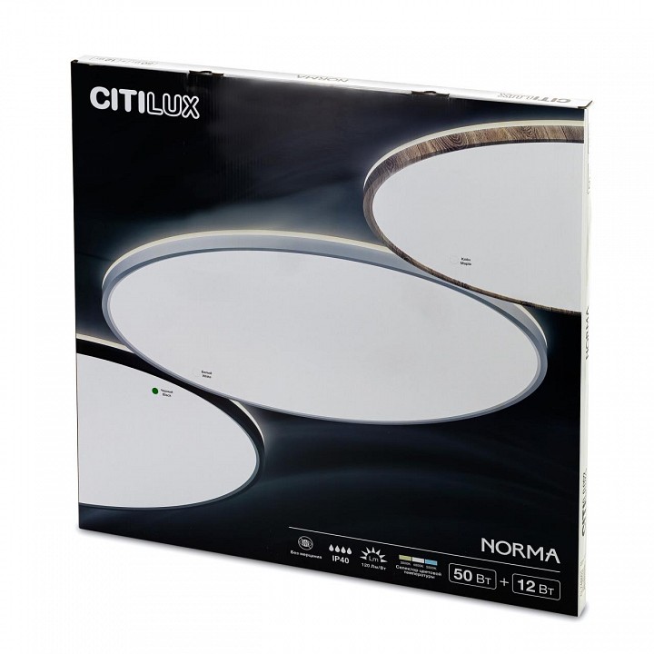 Накладной светильник citilux norma cl748600