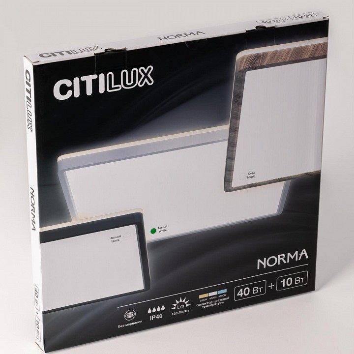 Накладной светильник citilux norma cl748k400