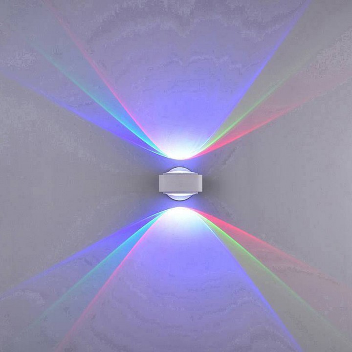 Накладной светильник designled linse gw-1025-6-wh-rgb