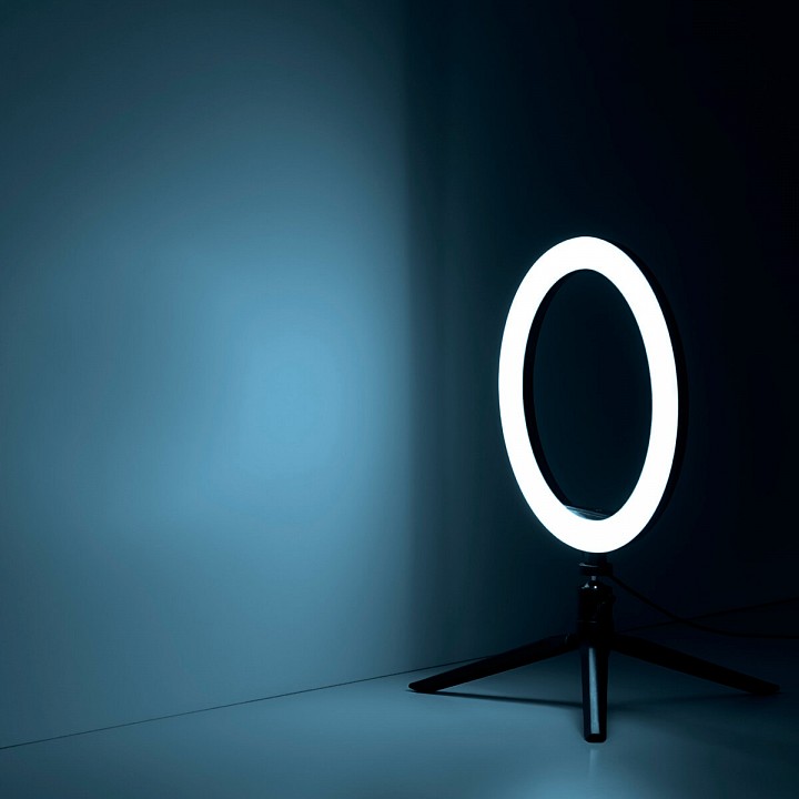 Настольная лампа кольцевая gauss ring light rl002