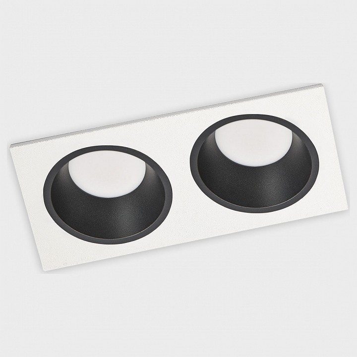 Встраиваемый светильник italline it08-8013 it08-8013 black 3000k