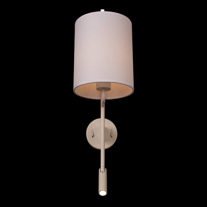 Бра с подсветкой loft it ritz 10253w/b white