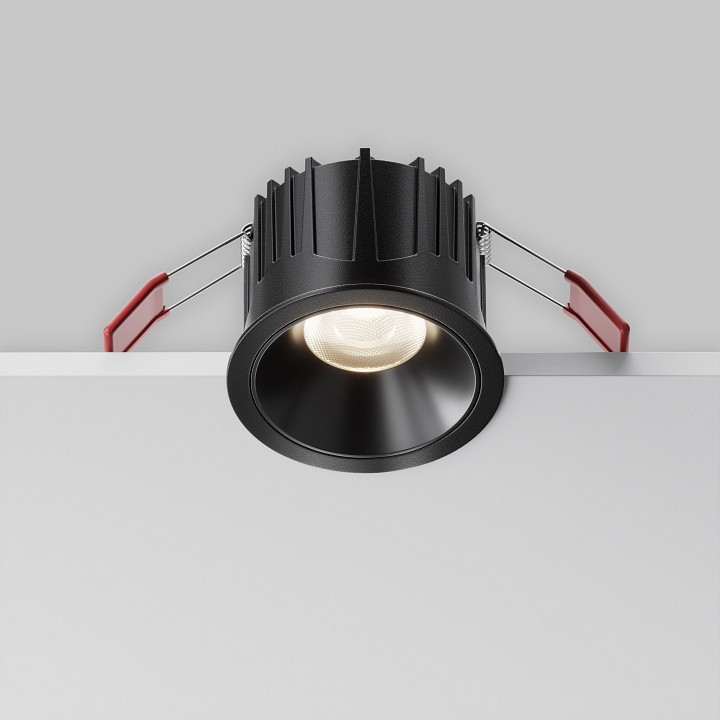 Встраиваемый светильник maytoni alfa led dl043-01-15w4k-rd-b-1