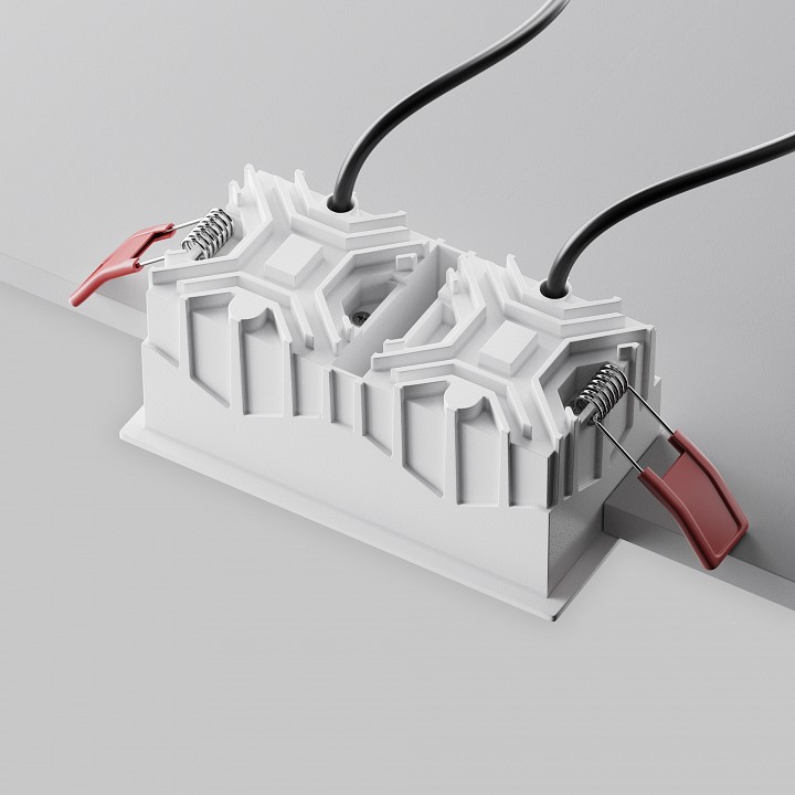 Встраиваемый светильник maytoni alfa led dl043-02-10w4k-sq-w-1