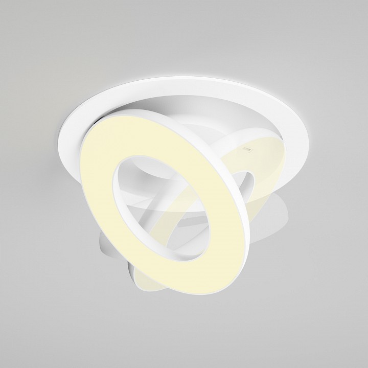 Встраиваемый светильник maytoni vector dl102-12w2.7k-w