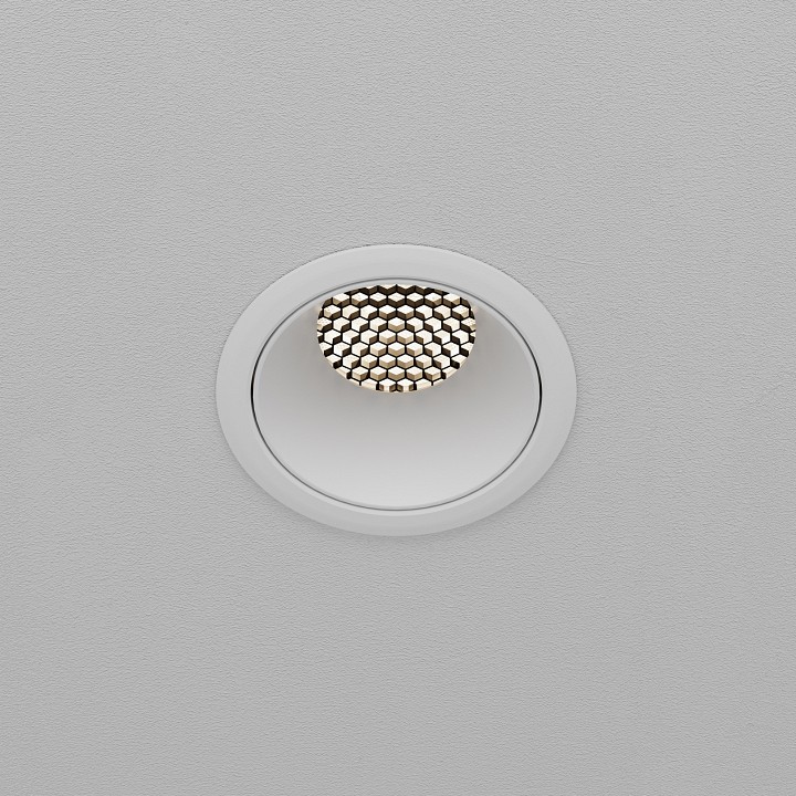Встраиваемый светильник maytoni dip dl115-10w-4k-w