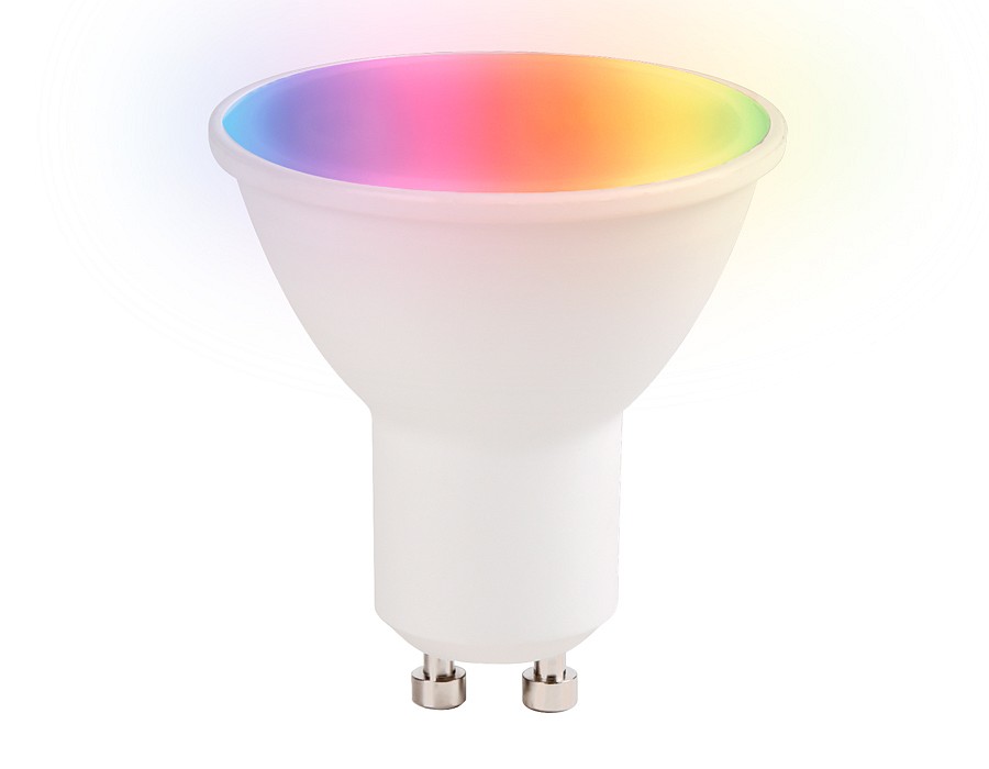 Лампа светодиодная ambrella light mr16 gu5.3 5вт 3000-6400k 207500
