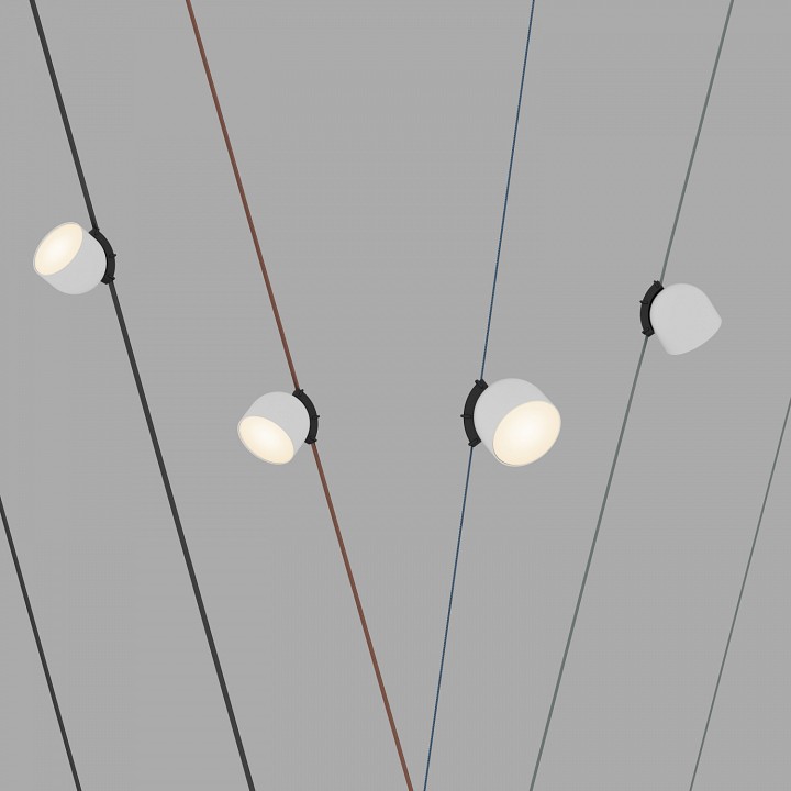 Накладной светильник denkirs belty spot dk5543-wh+bk