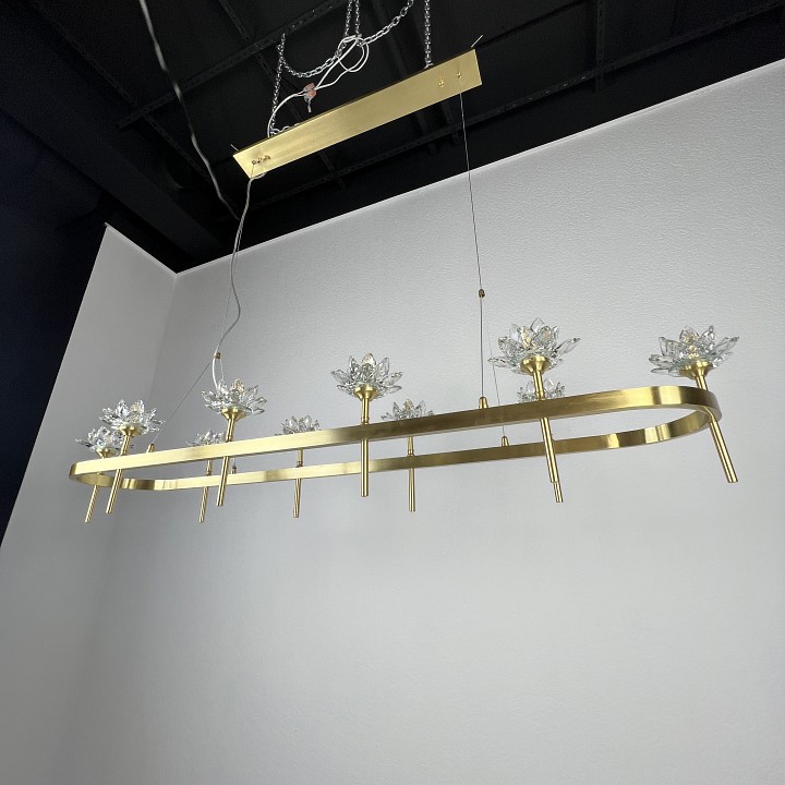 Подвесная люстра imperiumloft lotos long lotos-long01