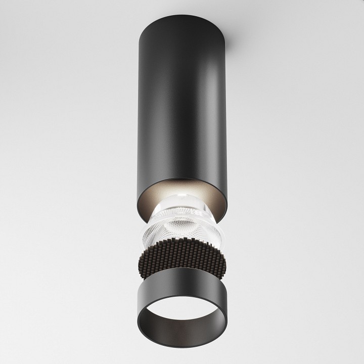 Накладной светильник maytoni focus led c056cl-l12b4k-w-b