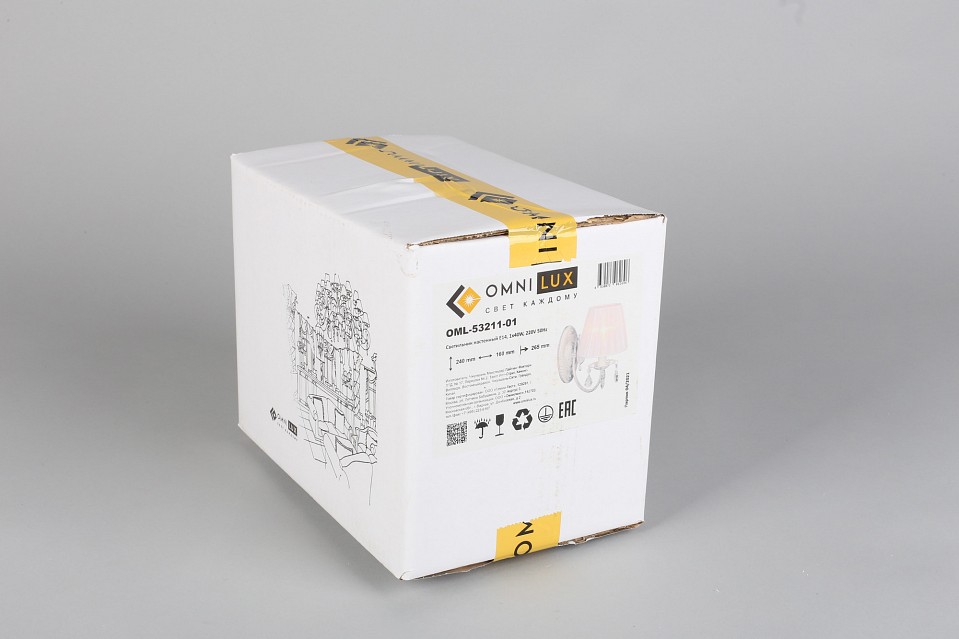 Бра omnilux bantine oml-53211-01