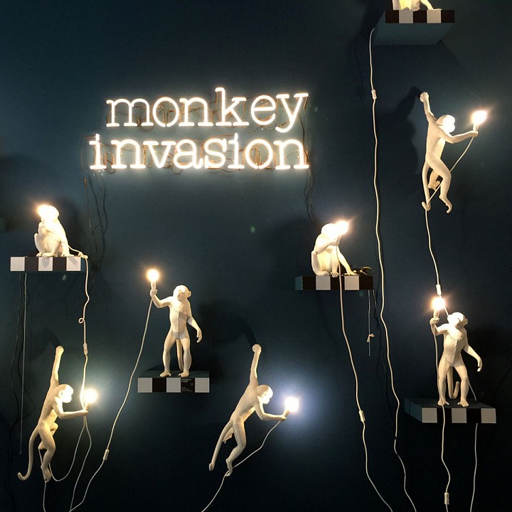 Зверь световой seletti monkey lamp 14882