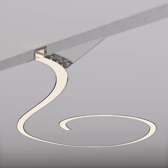 Профиль встраиваемый гибкий arlight fantom-bent 040331(1)