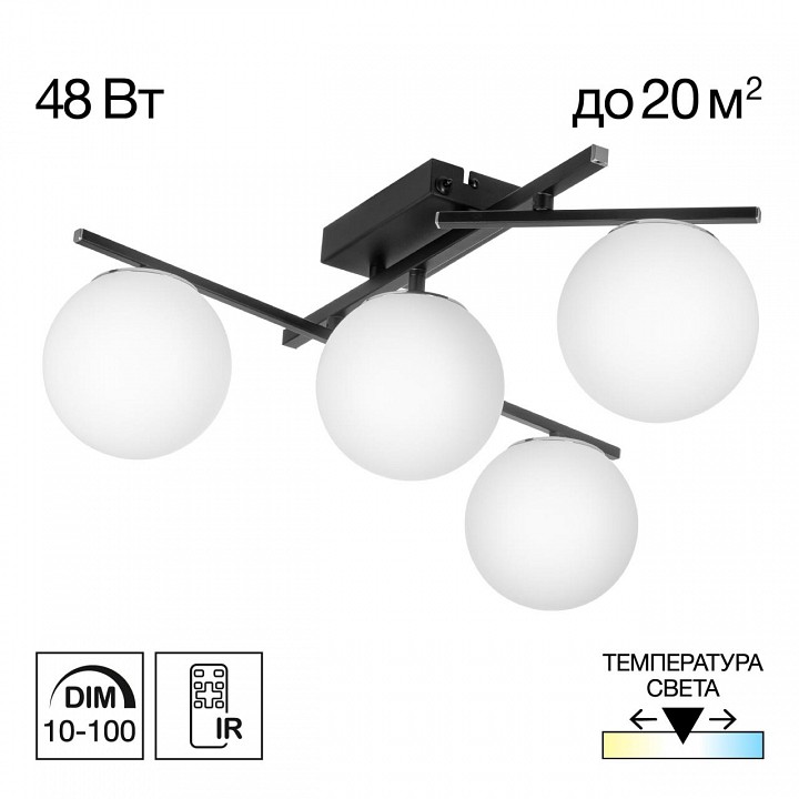 Потолочная люстра citilux dorsy cl223142