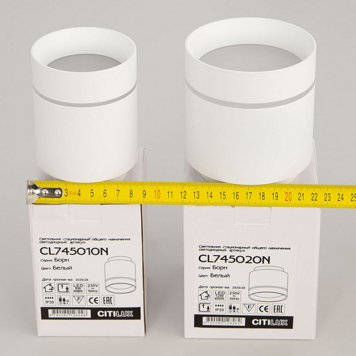 Накладной светильник citilux борн cl745010n