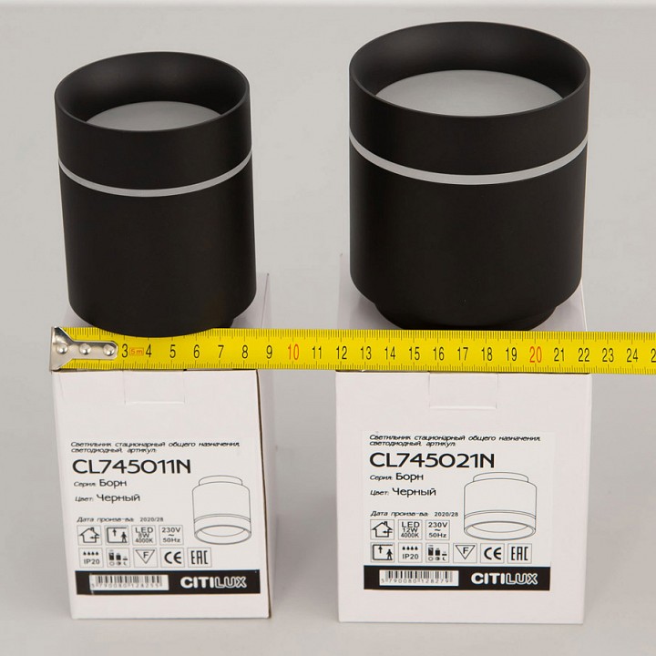 Накладной светильник citilux борн cl745011n