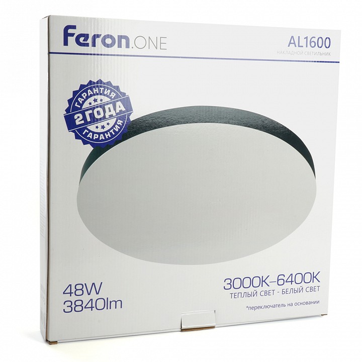 Накладной светильник feron al1600 48886
